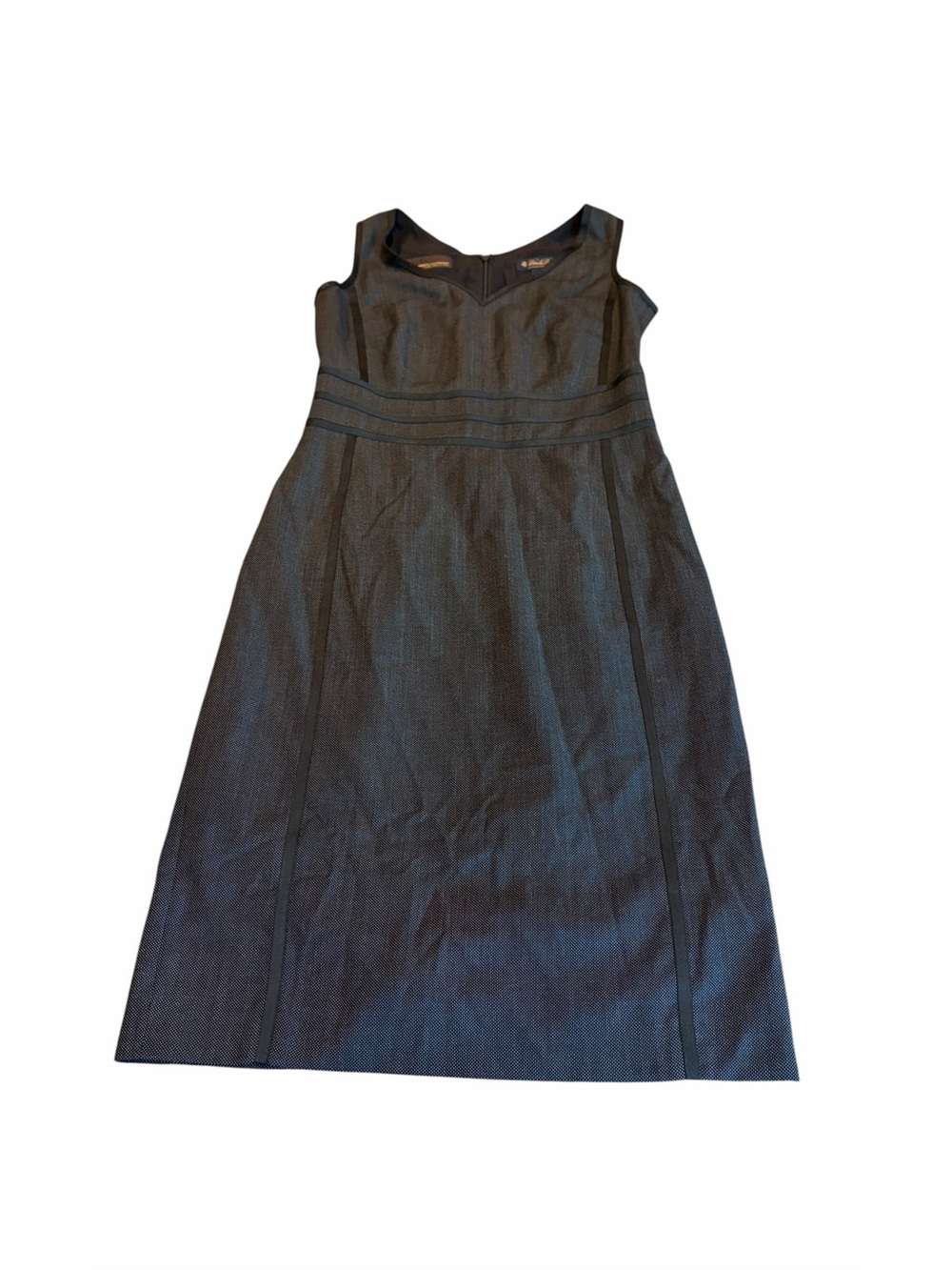BROOKS BROTHERS polkadot wool dress
